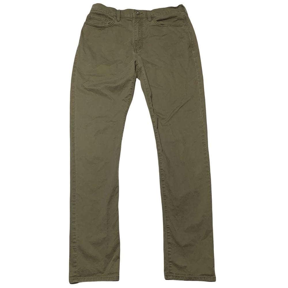 Flint And Tinder 365 Pocket Tapered Fit Green Pant Mens Size 32 x 34